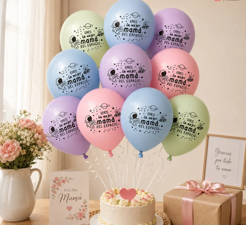 Spanish theme Balloons | Pastel Balloons | 10pcs | Pack of 1